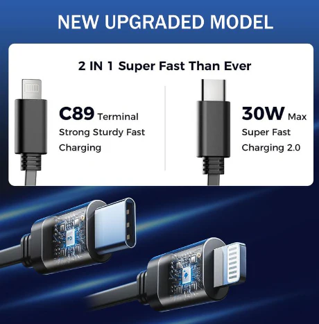 4 in 1 Retractable Car Charger with cable - Image 8