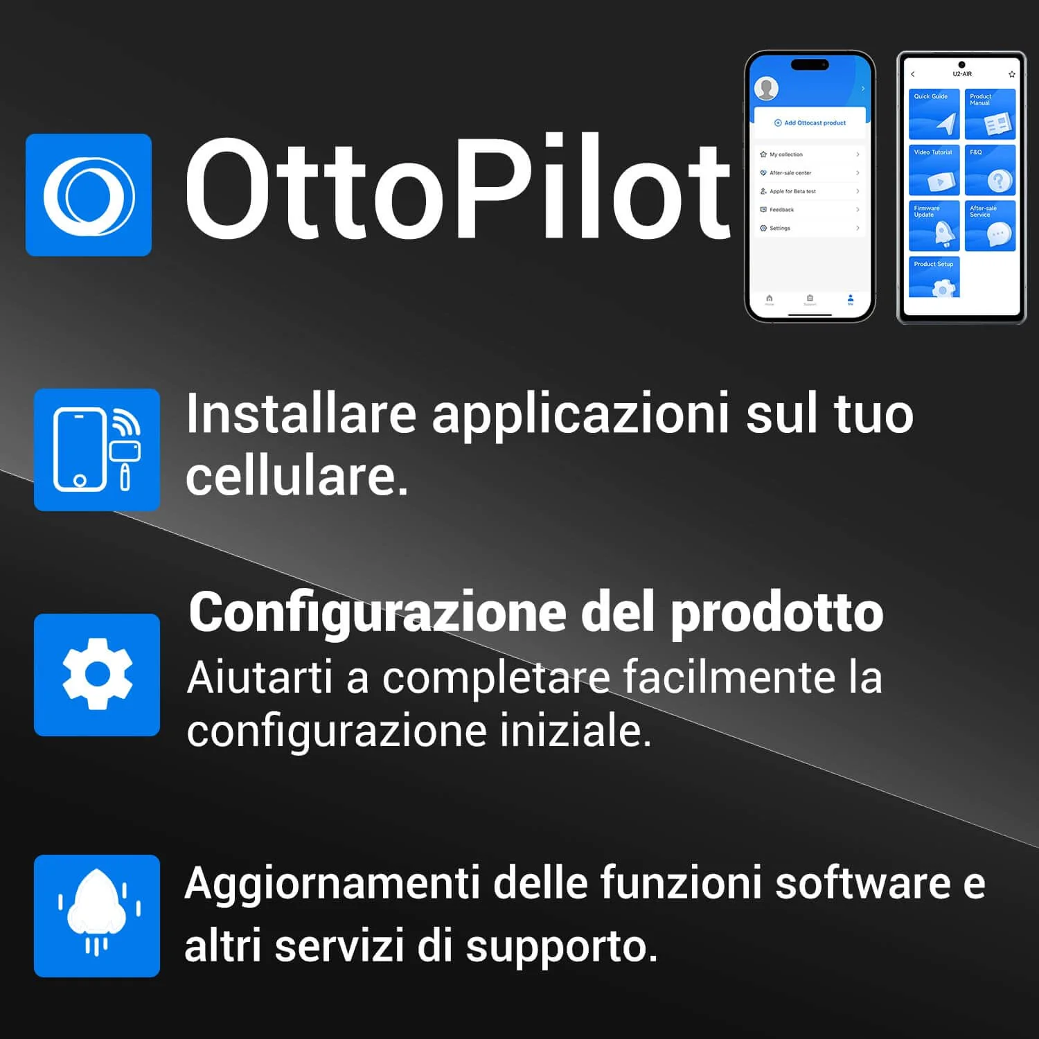OTTOCAST®A2Air Pro Adattatore Android Auto Wireless - Image 4