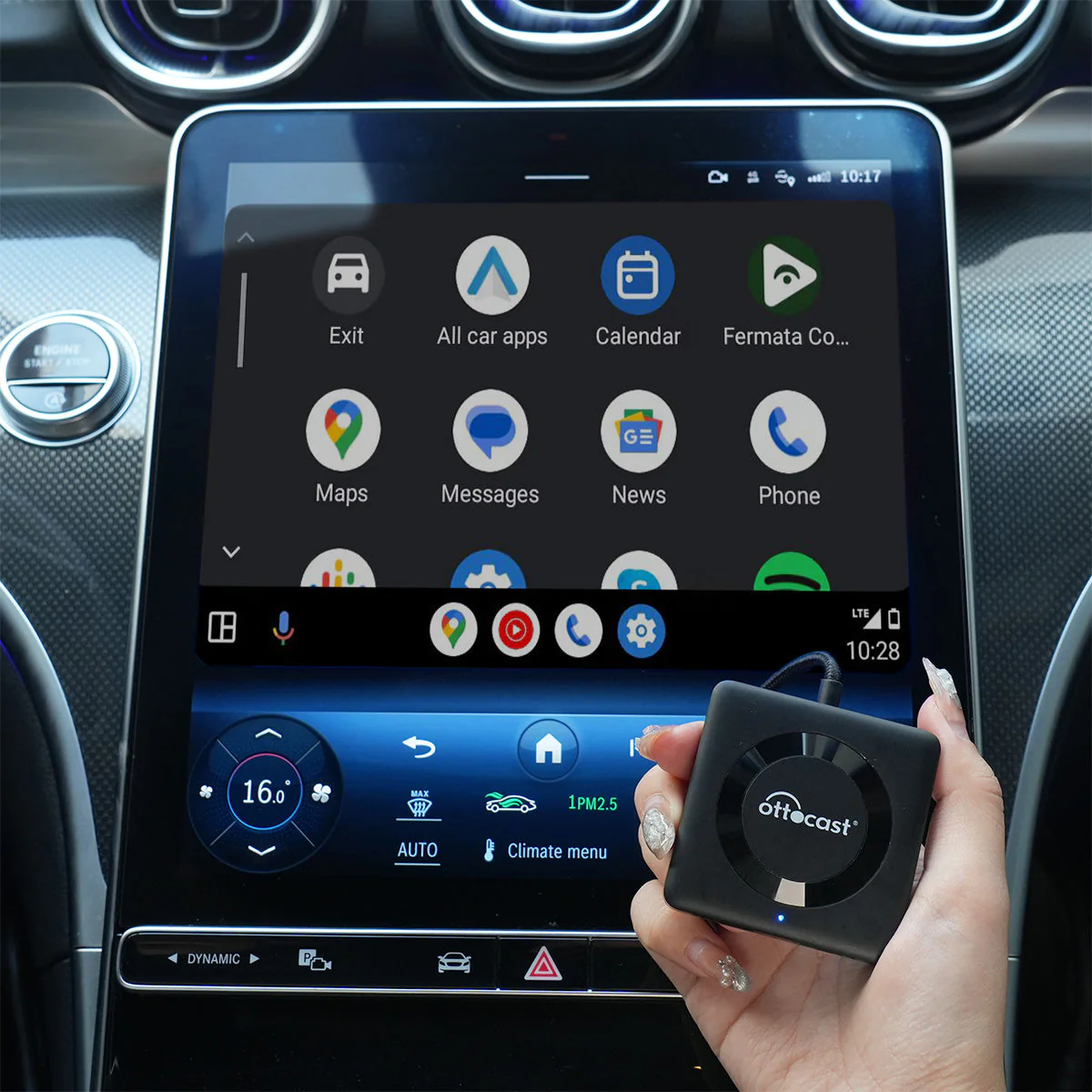 OTTOCAST® Car Tv Mate Max - Wireless CarPlay & Android Auto with HDMI Multimedia - Image 10