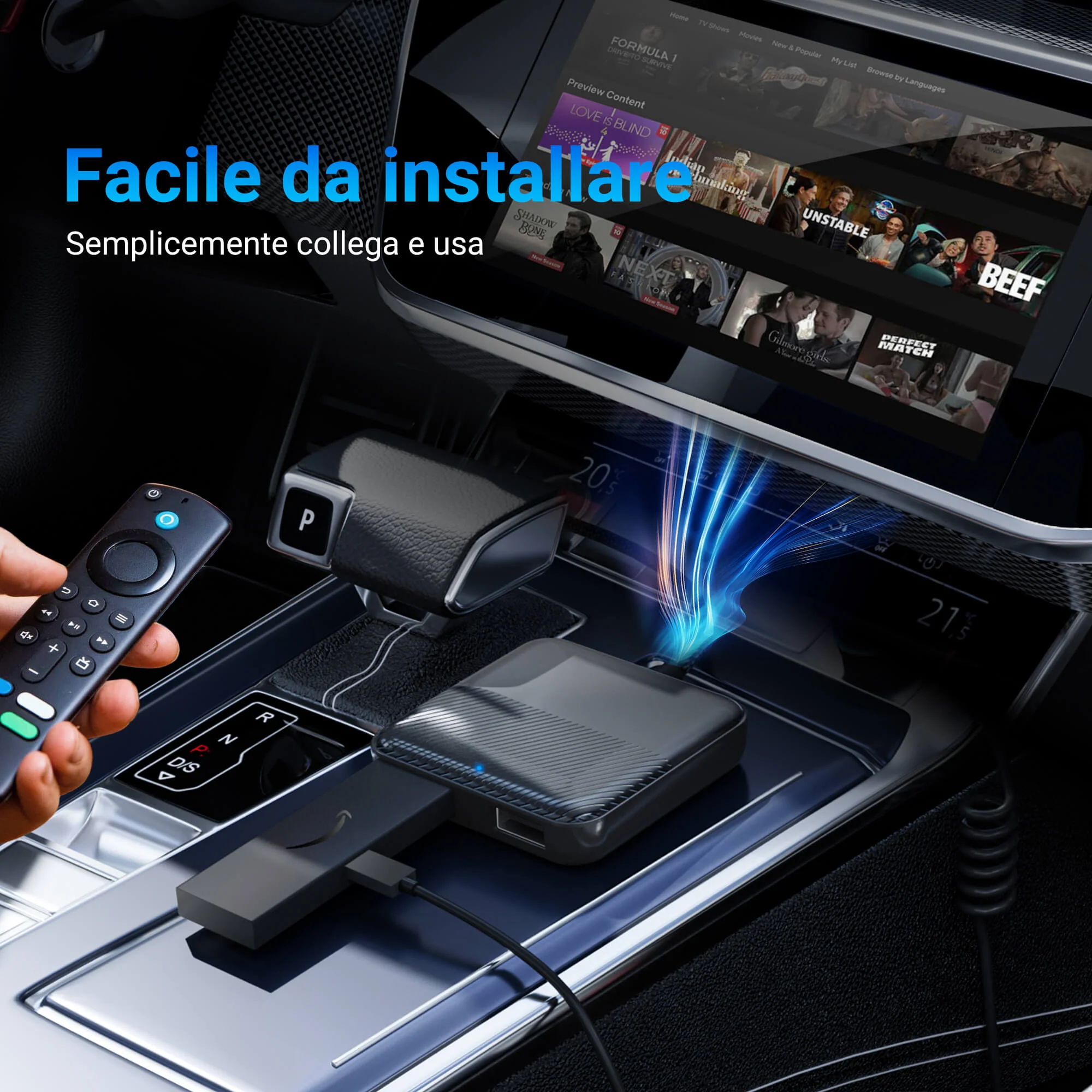Convertitore TV per auto per Fire TV Stick- facebook - Image 5