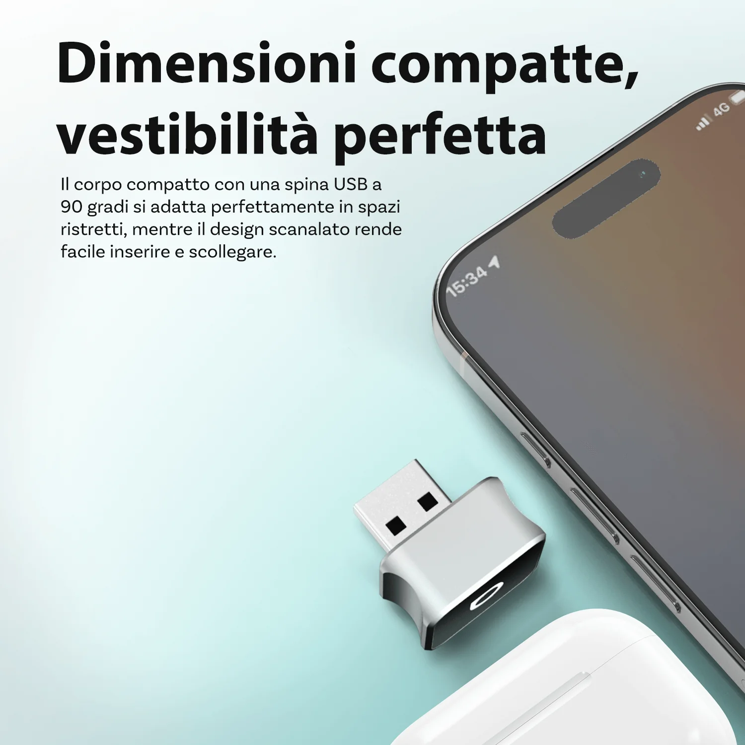 OTTOCAST® Mini Cube 3.0 Adattatore Wireless CarPlay e Android Auto - Image 7