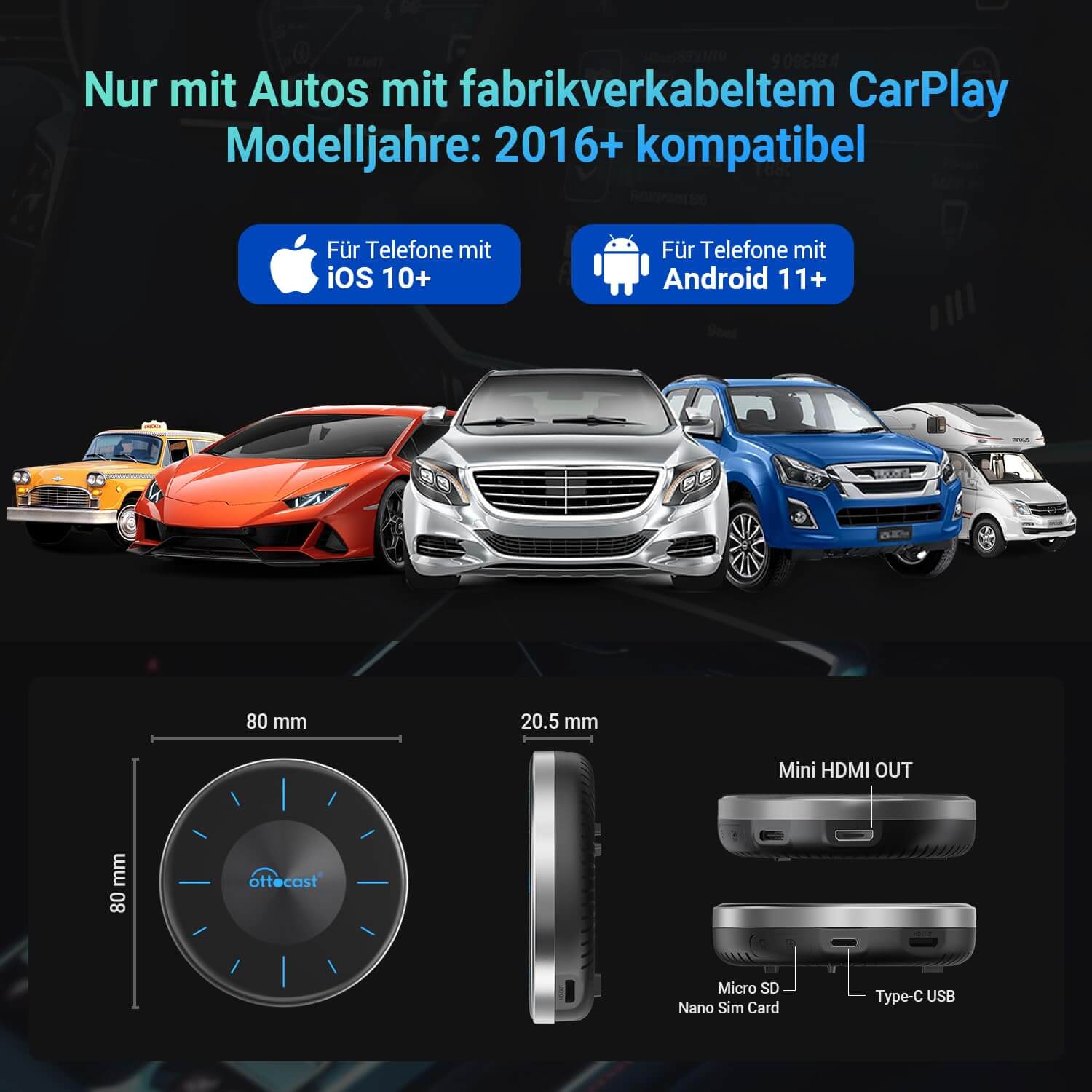 OttoAibox P3 CarPlay AI Box - Image 7