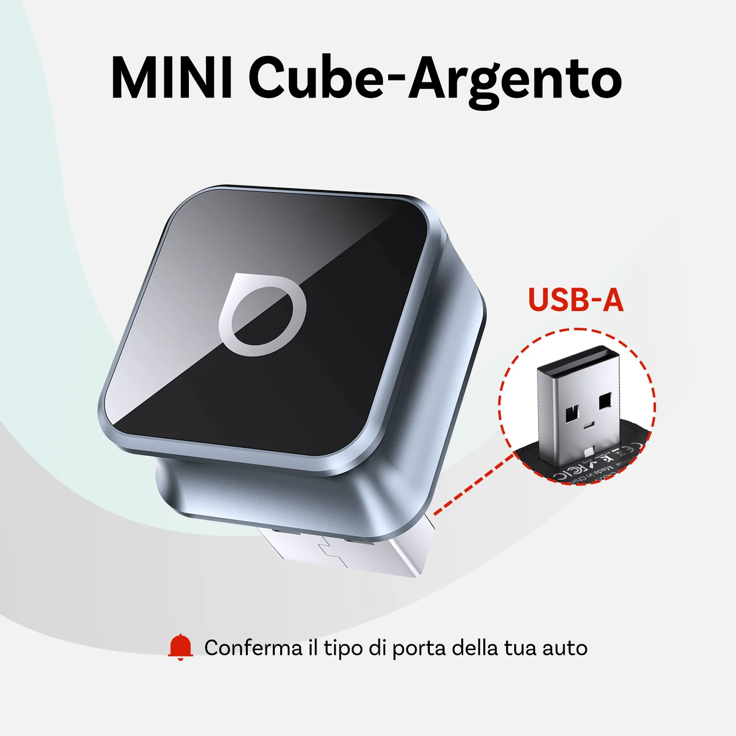 OTTOCAST® Mini Cube 3.0 Adattatore Wireless CarPlay e Android Auto - Image 20