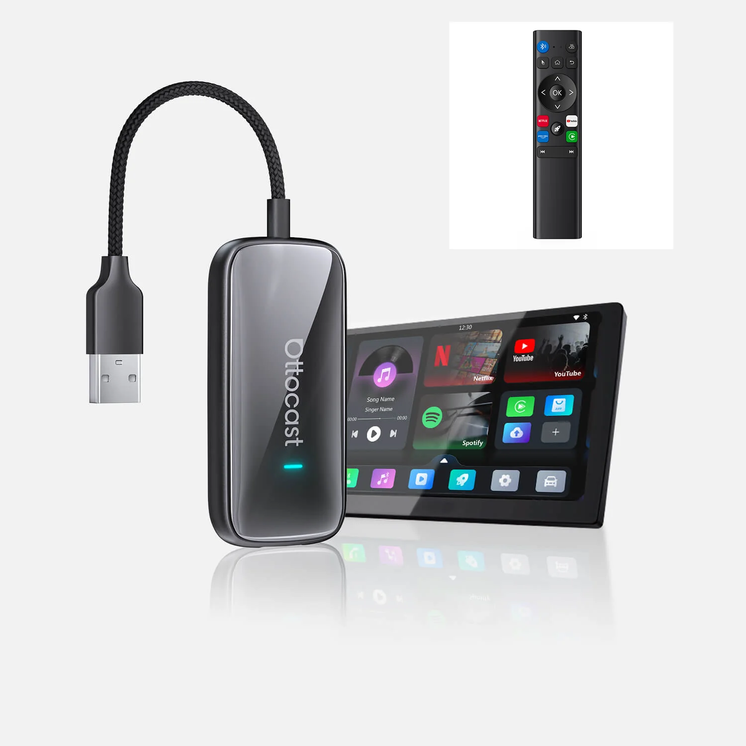 OTTOCAST® Play2Video Ultra Adattatore All-in-1 Con App Hub - Image 13