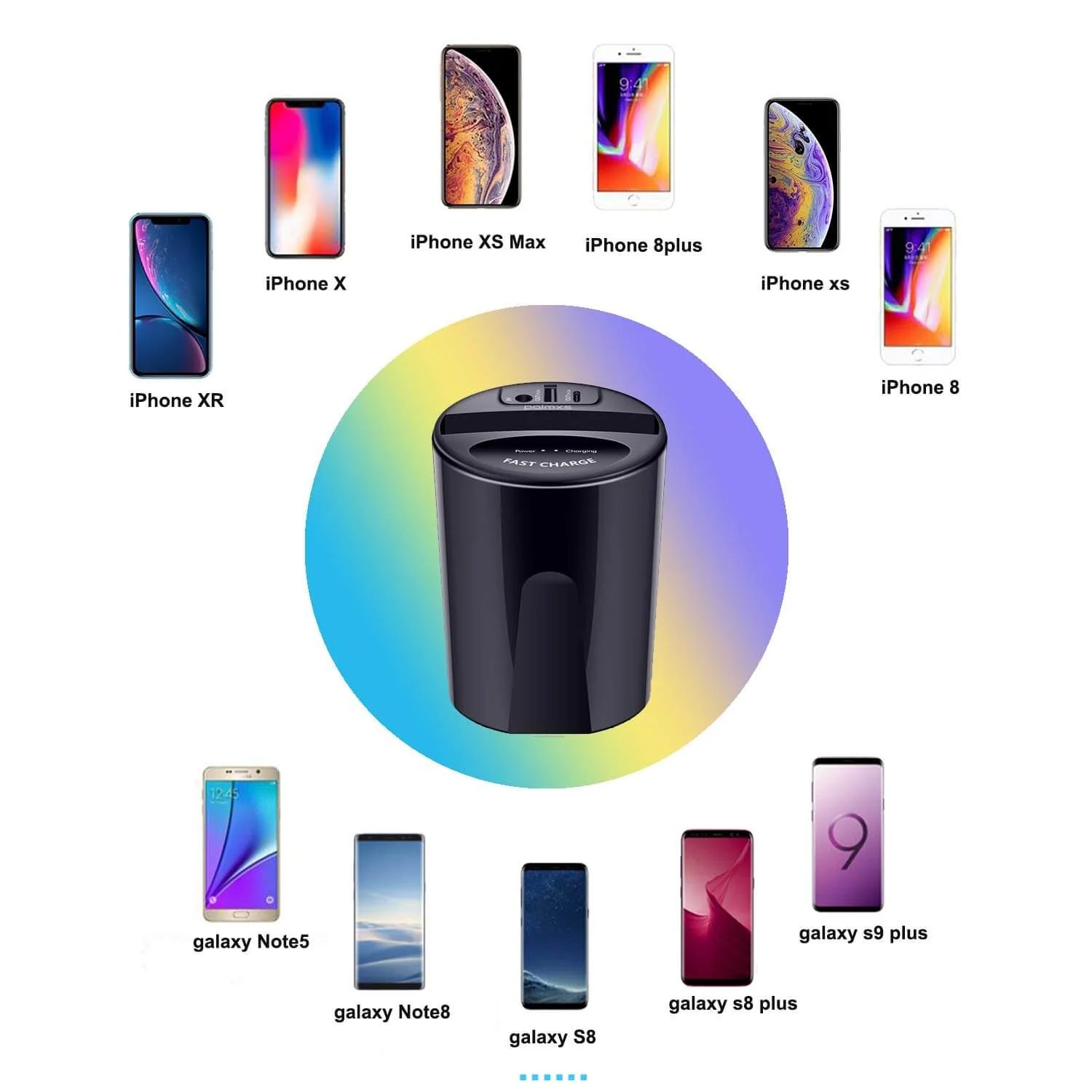 Wireless Car Charger cup - Image 5